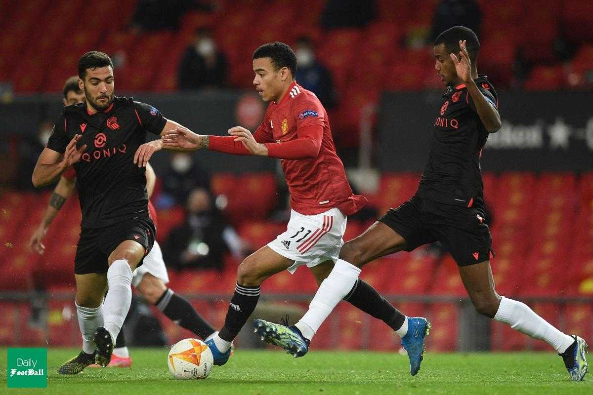 فیلم| خلاصه بازی منچستریونایتد و رئال سوسیداد دیشب پنجشنبه 7 اسفند 99