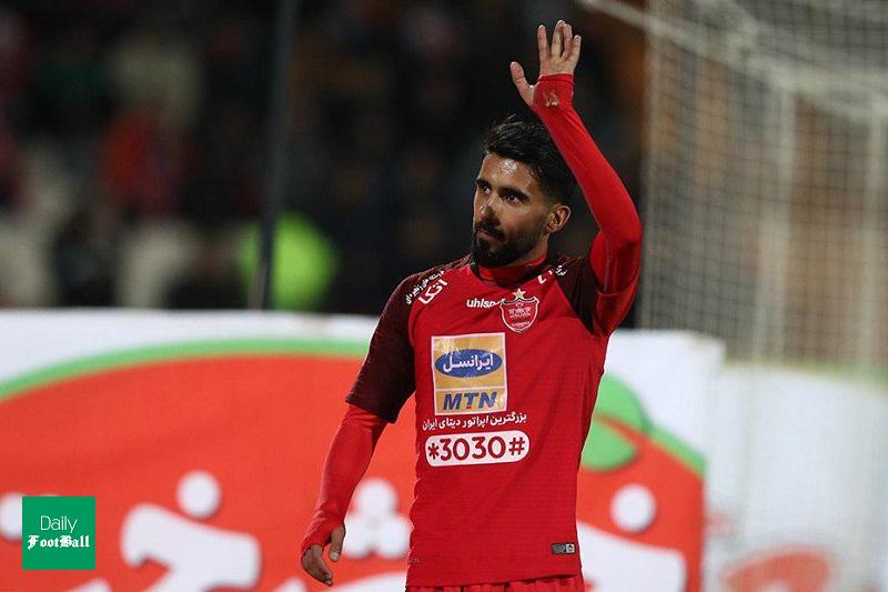 آب پاکی پرسپولیس روی دست بشار رسن