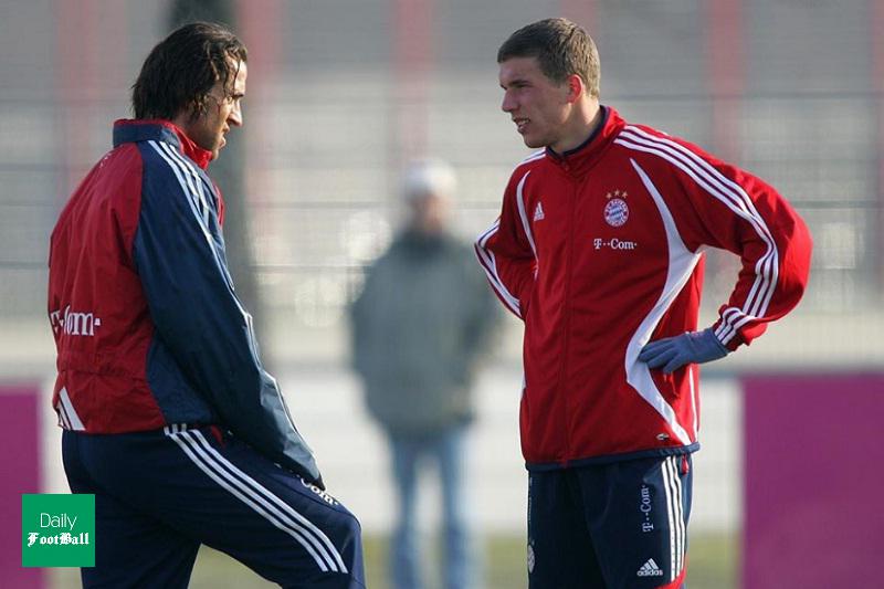 خاطره بازی لوکاس پودولسکی با علی کریمی و بایرن مونیخ