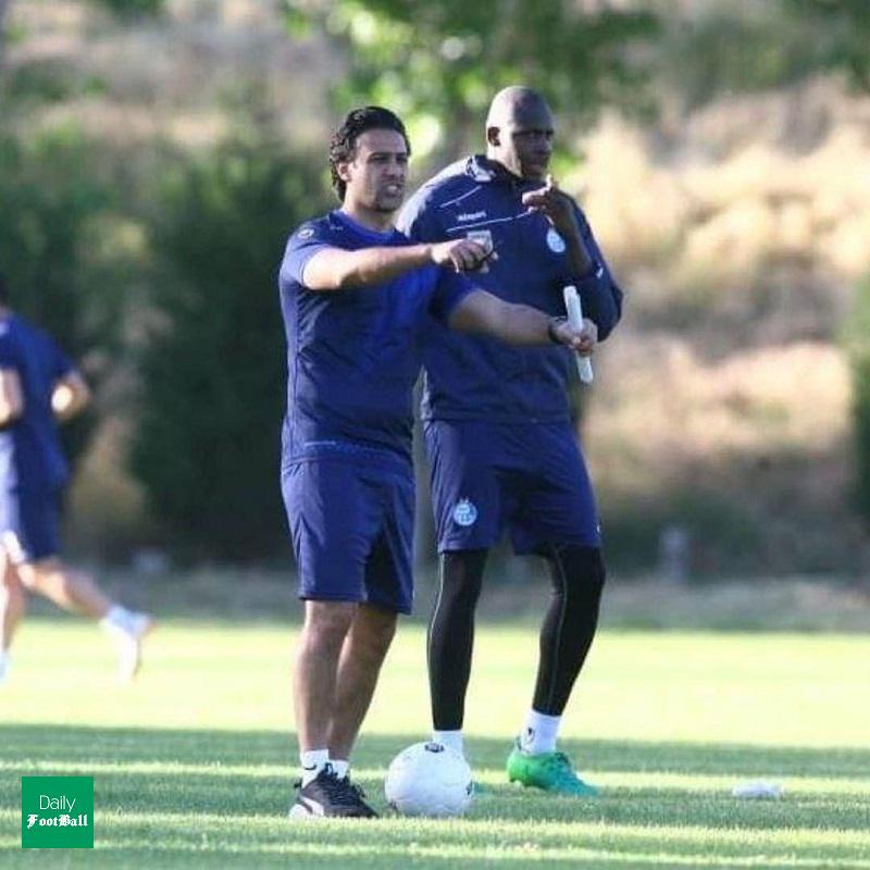 لباس عجیب دیاباته در تمرین استقلال