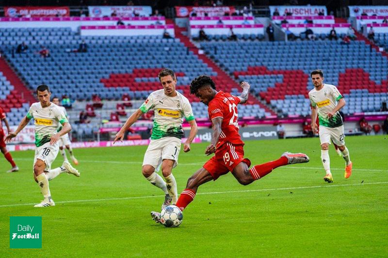 نتیجه بازی بایرن مونیخ و مونشن گلادباخ/ بایرن به قهرمانی در بوندس لیگا نزدیکتر شد