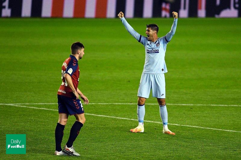 نتیجه بازی اتلتیکو مادرید و اوساسونا/ آتش بازی شاگردان سیمئونه