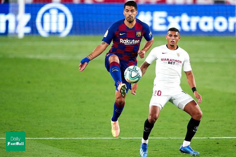 پخش زنده بازی بارسلونا و سویا امشب جمعه 30 خرداد 99