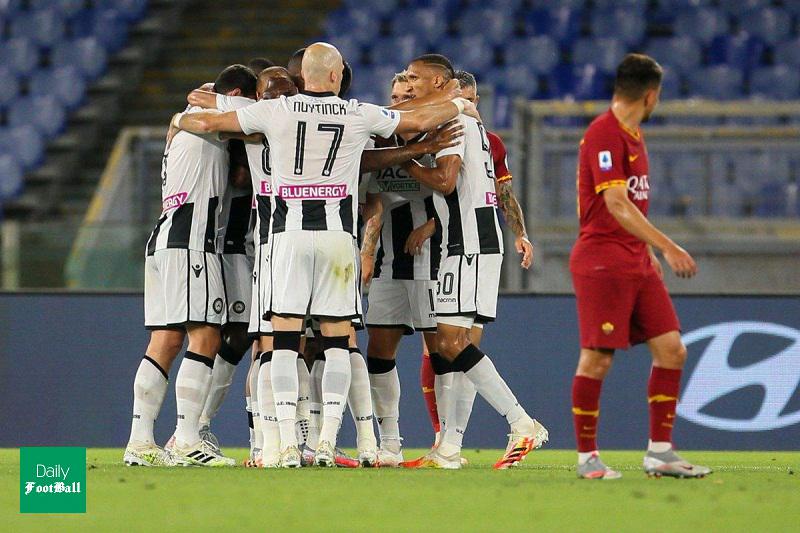 پخش زنده بازی رم و اودینزه امشب پنجشنبه 12 تیر 99