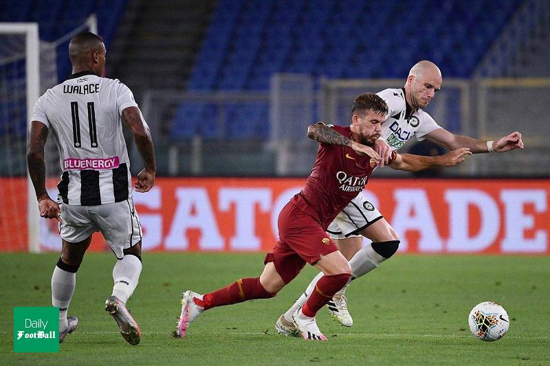 خلاصه بازی رم و اودینزه دیشب 12 تیر 99 + فیلم