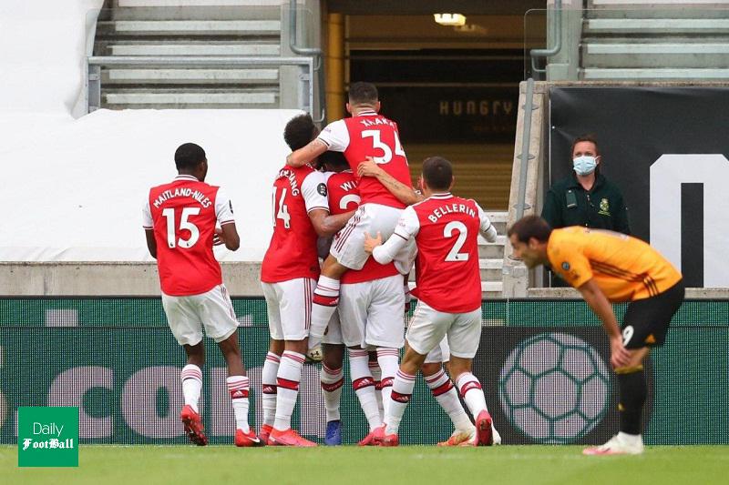 نتیجه بازی آرسنال و ولورهمپتون/ پیروزی توپچی ها