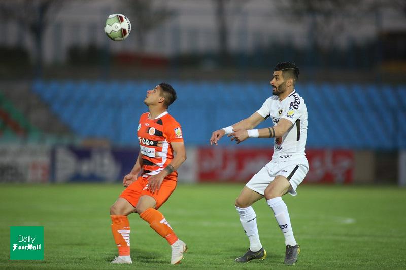 خلاصه بازی سایپا و سپاهان امشب یکشنبه 15 تیر 99 + فیلم