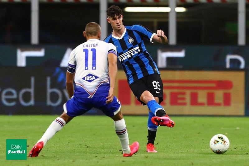 خلاصه بازی اینتر و سمپدوریا دیشب یکشنبه 1 تیر 99 + فیلم