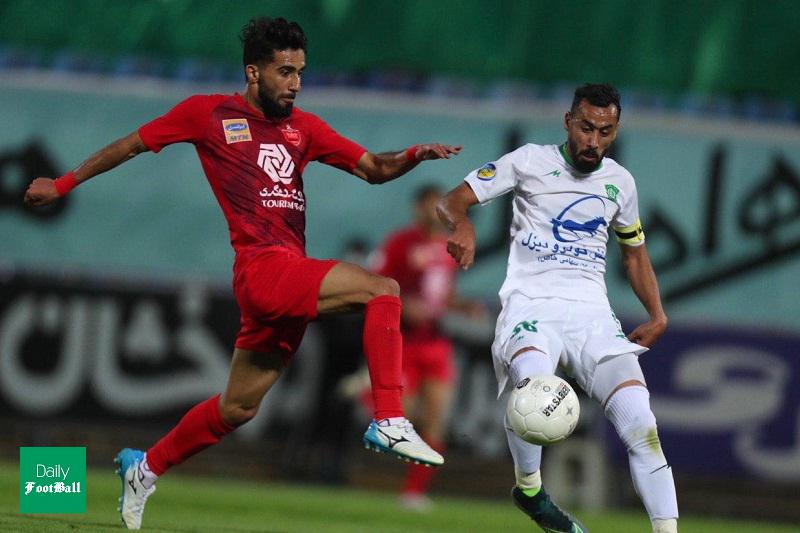 خلاصه بازی پرسپولیس و ماشین سازی امشب جمعه 20 تیر 99 + فیلم