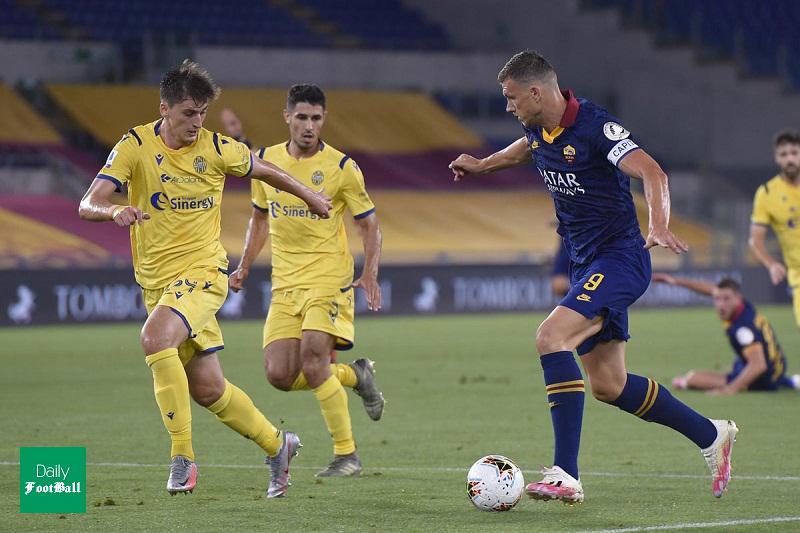 پخش زنده بازی رم و هلاس ورونا امشب چهارشنبه 25 تیر 99