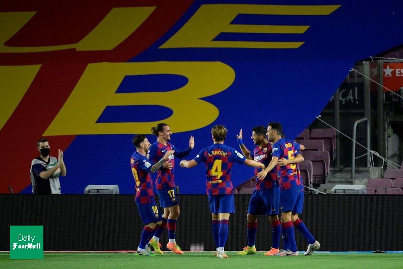 ترکیب بارسلونا مقابل اوساسونا برای بازی امشب 26 تیر 99