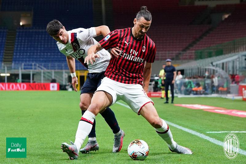 پخش زنده بازی میلان و بولونیا امشب شنبه 28 تیر 99