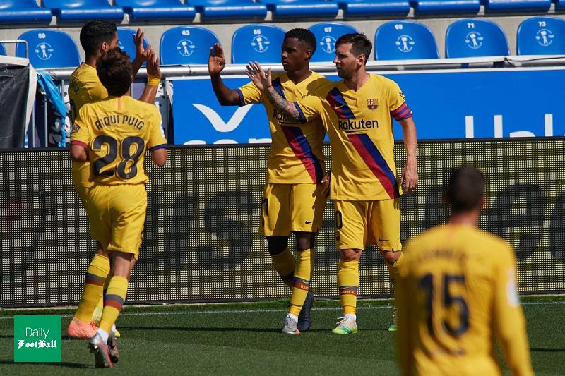 پخش زنده بازی بارسلونا و آلاوز امروز یکشنبه 29 تیر 99