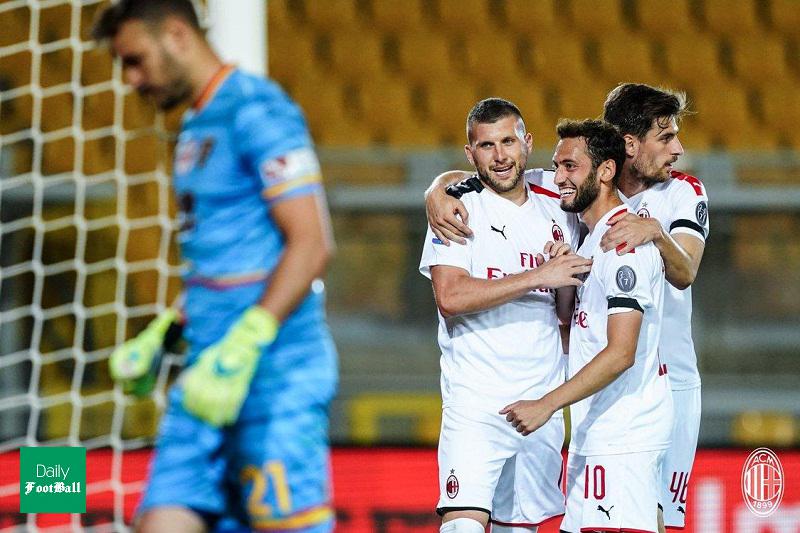 نتیجه بازی میلان و لچه/ برد پرگل میلان