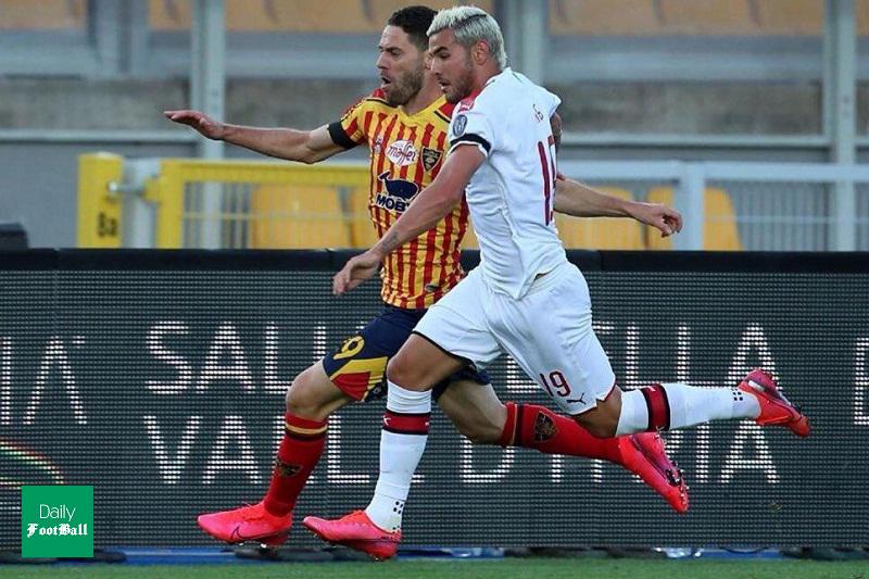 پخش زنده بازی میلان و لچه امشب دوشنبه 2 تیر 99