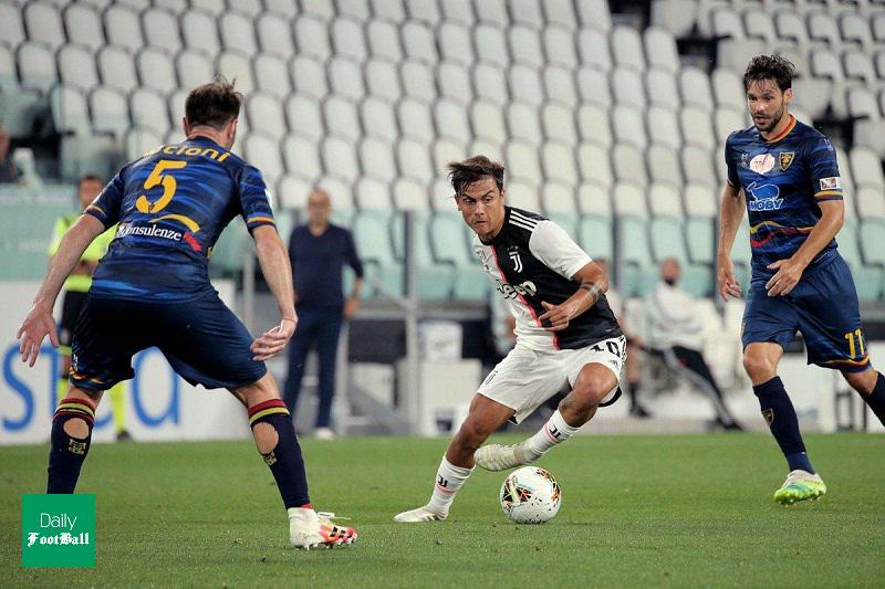 خلاصه بازی یوونتوس و لچه دیشب جمعه 6 تیر 99 + فیلم