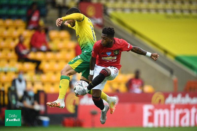 خلاصه بازی منچستریونایتد و نوریچ سیتی دیشب شنبه 7 تیر 99 + فیلم