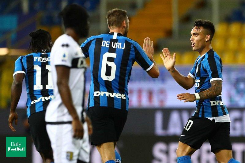 نتیجه بازی اینتر و پارما/ کامبک اینتر 10 نفره