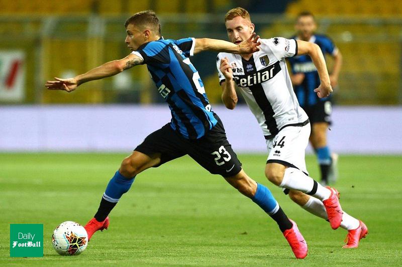 خلاصه بازی اینتر و پارما دیشب یکشنبه 8 تیر 99 + فیلم