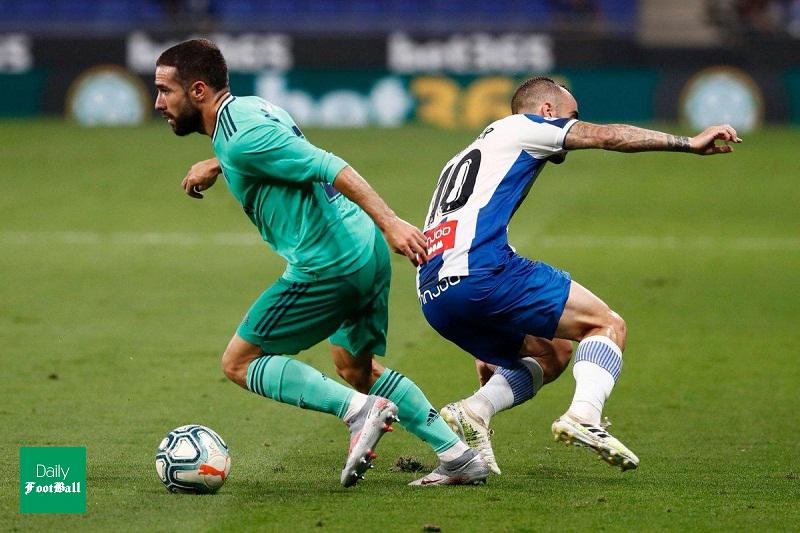 پخش زنده بازی رئال مادرید و اسپانیول امشب یکشنبه 8 تیر 99