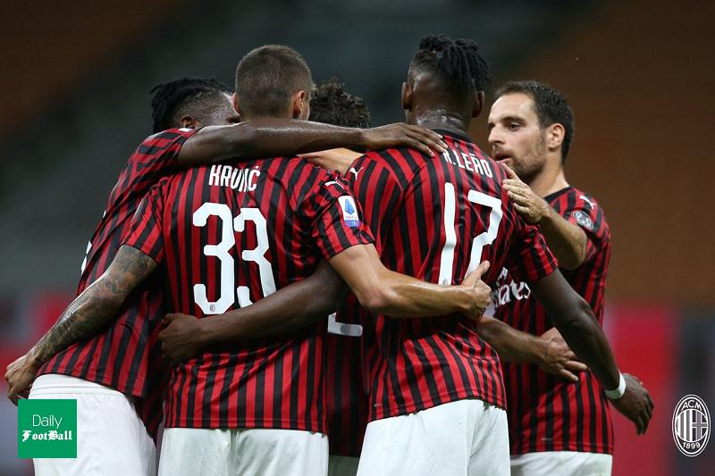 ترکیب میلان مقابل کالیاری برای بازی امشب 11 مرداد 99