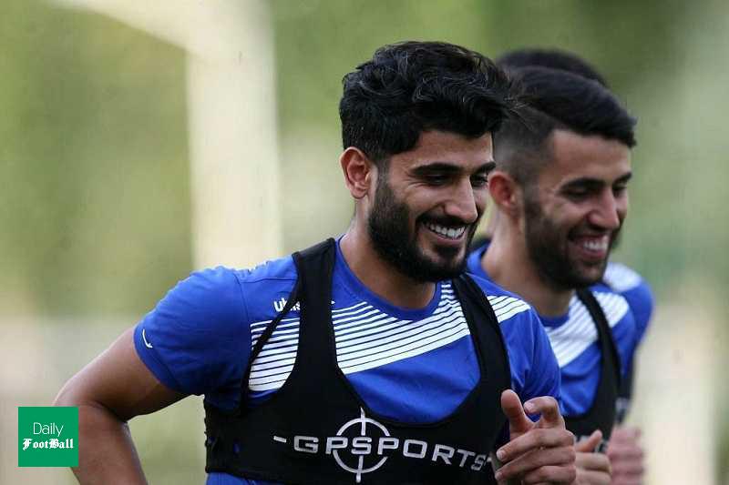 شوخی جالب بازیکن استقلال با شیخ دیاباته