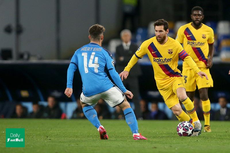 ساعت بازی بارسلونا و ناپولی امشب شنبه 18 مرداد 99