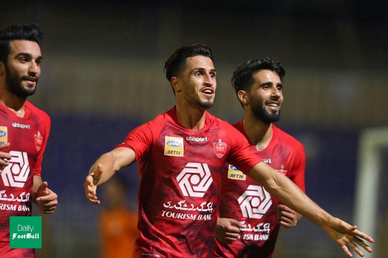 نتیجه بازی پرسپولیس و نفت مسجدسلیمان/ چهارمین قهرمانی متوالی سرخپوشان