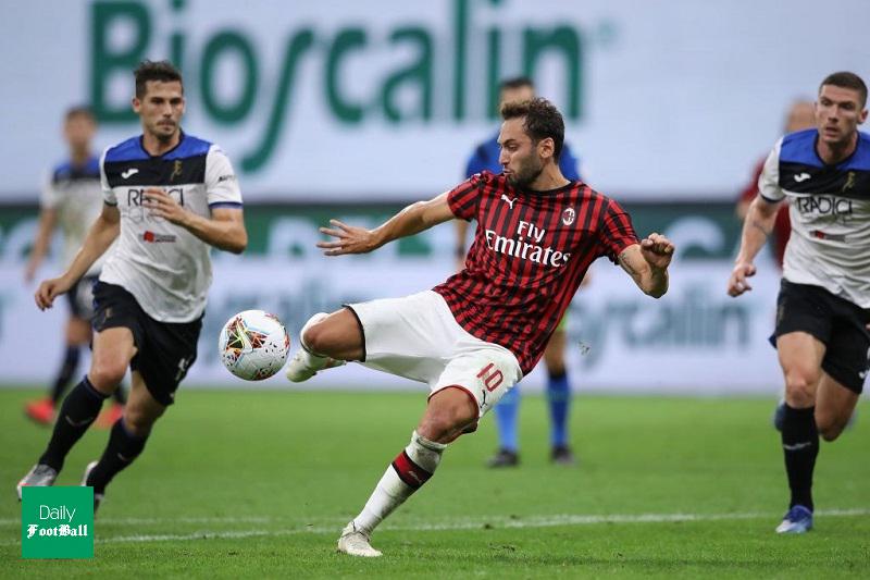 پخش زنده بازی میلان و آتالانتا امشب جمعه 3 مرداد 99