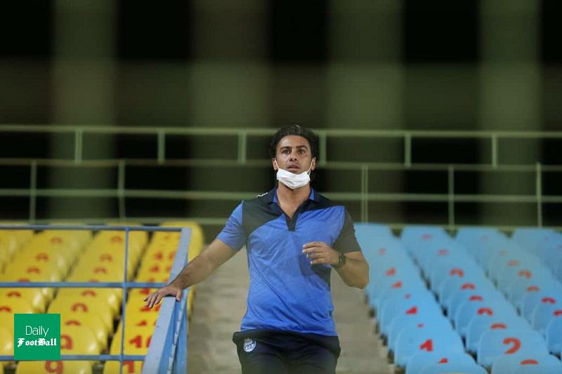 حضور فرهاد مجیدی در تمرین استقلال