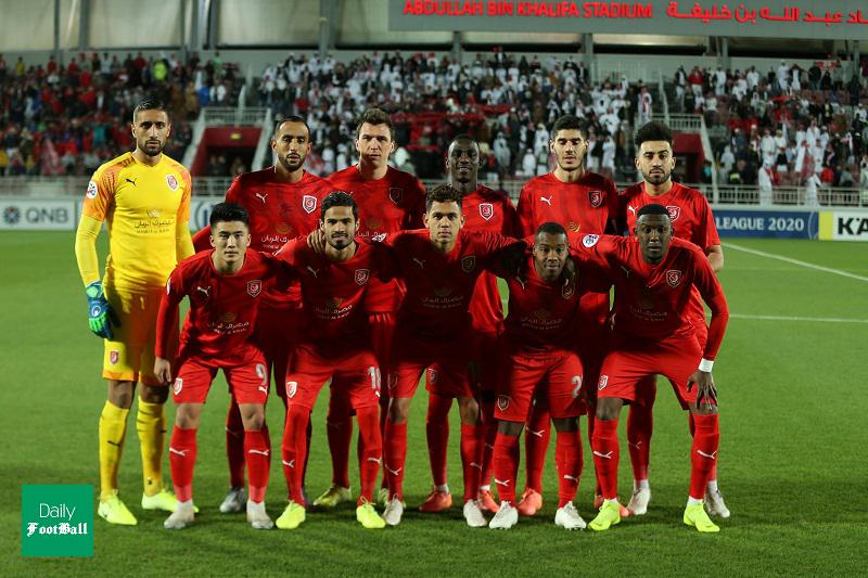 رامین رضاییان در ترکیب الدحیل مقابل ام صلال در هفته اول لیگ ستارگان قطر