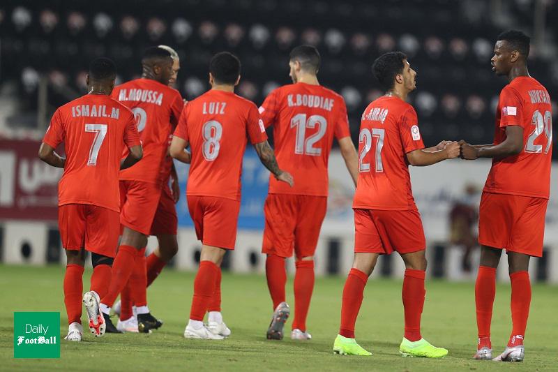 رامین رضاییان در ترکیب الدحیل مقابل الشارجه برای بازی امروز 25 شهریور 99