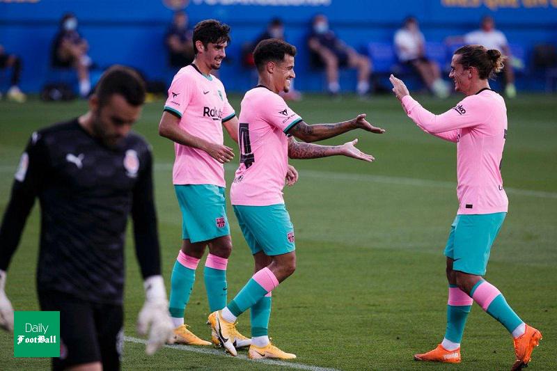 نتیجه بازی دوستانه بارسلونا و خیرونا امشب چهارشنبه 26 شهریور 99