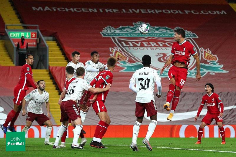 نتیجه بازی لیورپول و آرسنال/ حذف لیورپول از جام اتحادیه انگلیس