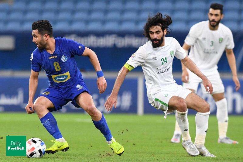 آمار بازی استقلال و الاهلی عربستان در مرحله گروهی لیگ قهرمانان آسیا