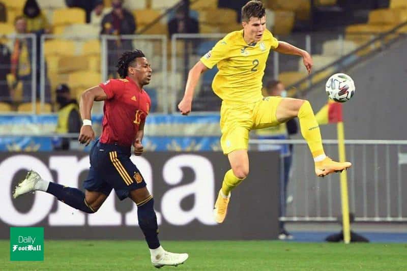 خلاصه بازی اسپانیا و اوکراین دیشب سه شنبه 22 مهر 99 + فیلم