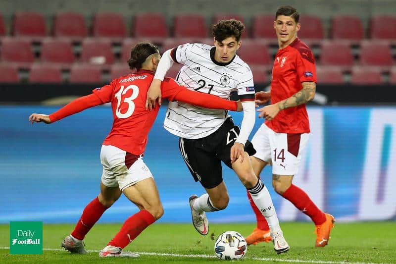 خلاصه بازی آلمان و سوئیس دیشب سه شنبه 22 مهر 99 + فیلم