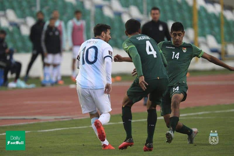 پخش زنده بازی آرژانتین و بولیوی امشب سه شنبه 22 مهر 99