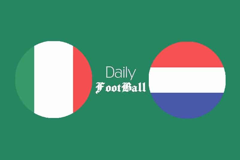 پخش زنده بازی ایتالیا و هلند امشب چهارشنبه 23 مهر 99