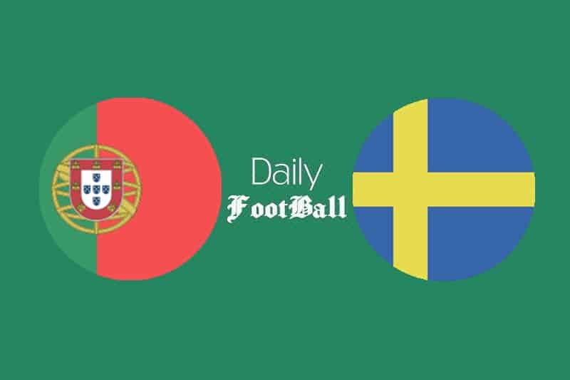 پخش زنده بازی پرتغال و سوئد امشب چهارشنبه 23 مهر 99