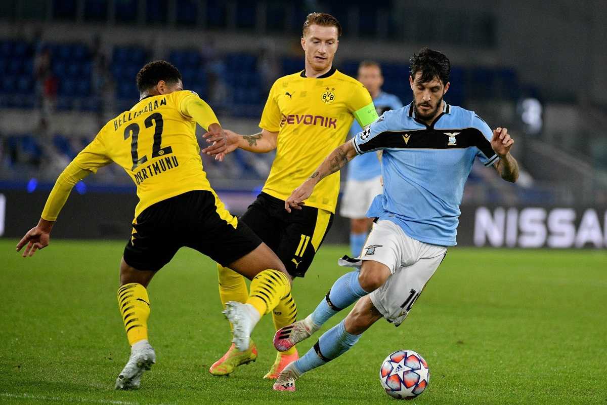 پخش زنده بازی لاتزیو و دورتموند امشب سه شنبه 29 مهر 99