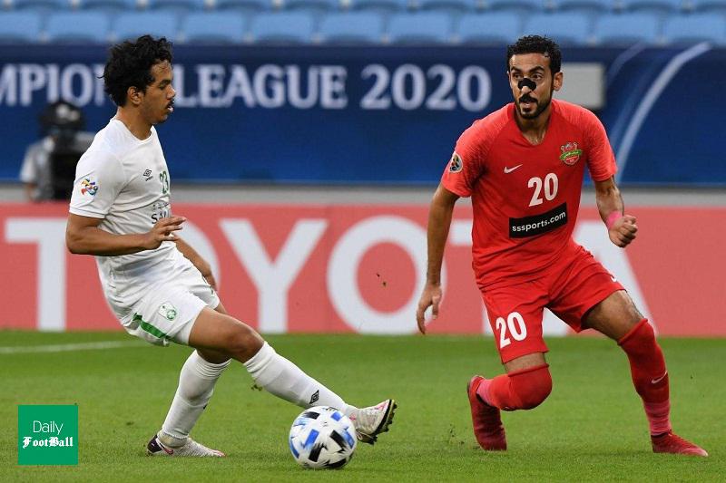 خلاصه بازی الاهلی عربستان و شباب الاهلی امارات امشب شنبه 5 مهر 99 + فیلم