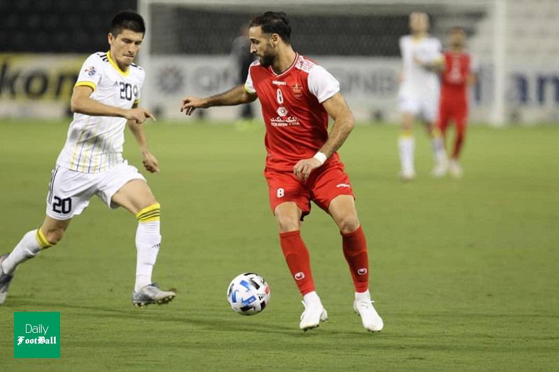 پخش زنده بازی پرسپولیس و پاختاکور ازبکستان امشب چهارشنبه 9 مهر 99