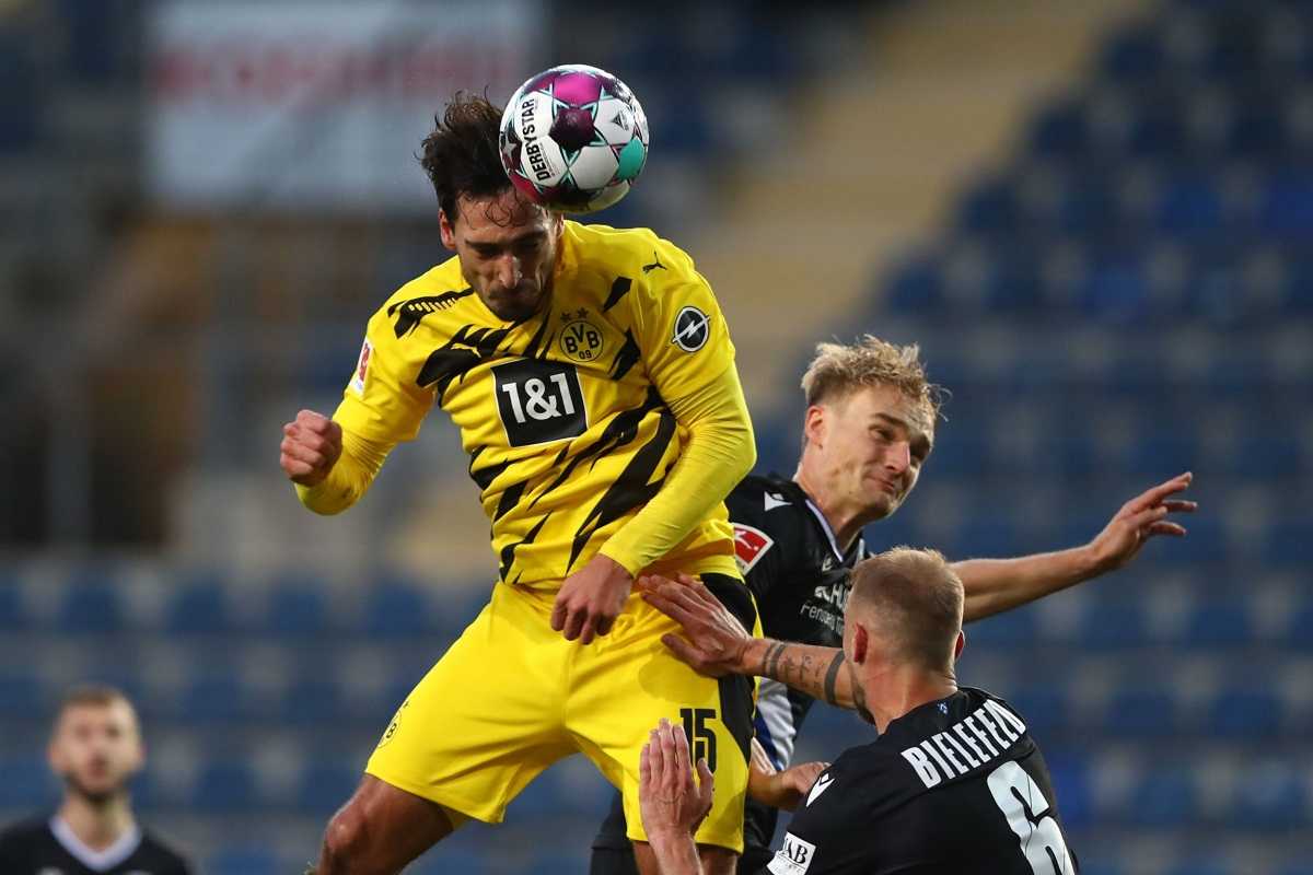 نتیجه بازی دورتموند و آرمینیا بیله فلد/ پیروزی زنبورها با درخشش هوملز