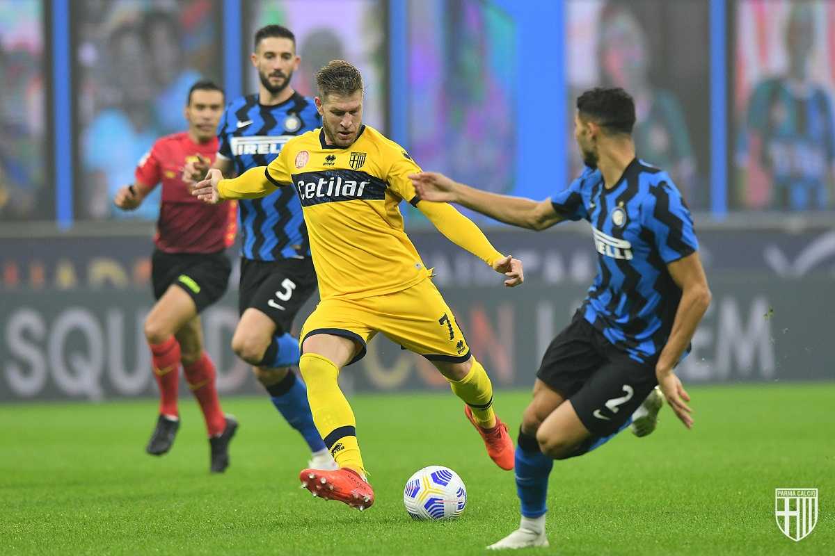 خلاصه بازی اینتر و پارما امشب شنبه 10 آبان 99 + فیلم