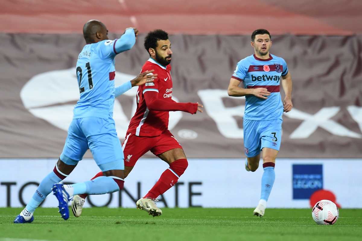 خلاصه بازی لیورپول و وستهام امشب شنبه 10 آبان 99 + فیلم