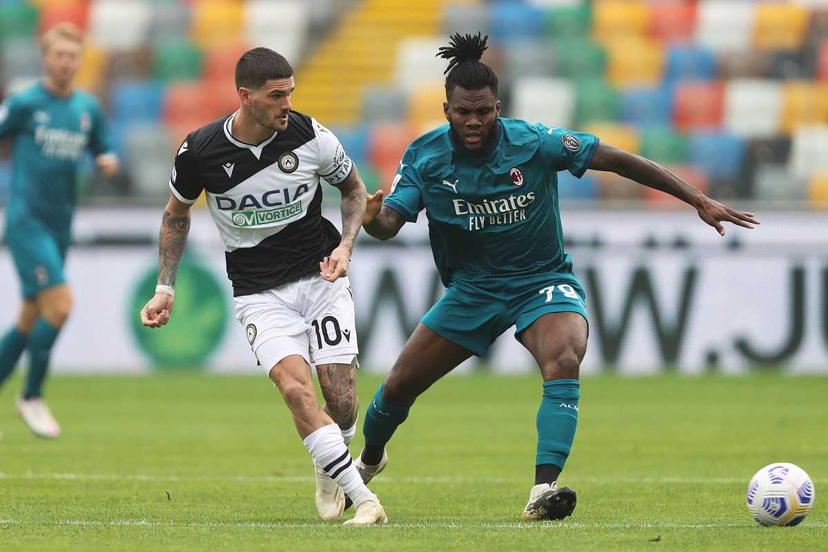 خلاصه بازی میلان و اودینزه امشب یکشنبه 11 آبان 99 + فیلم