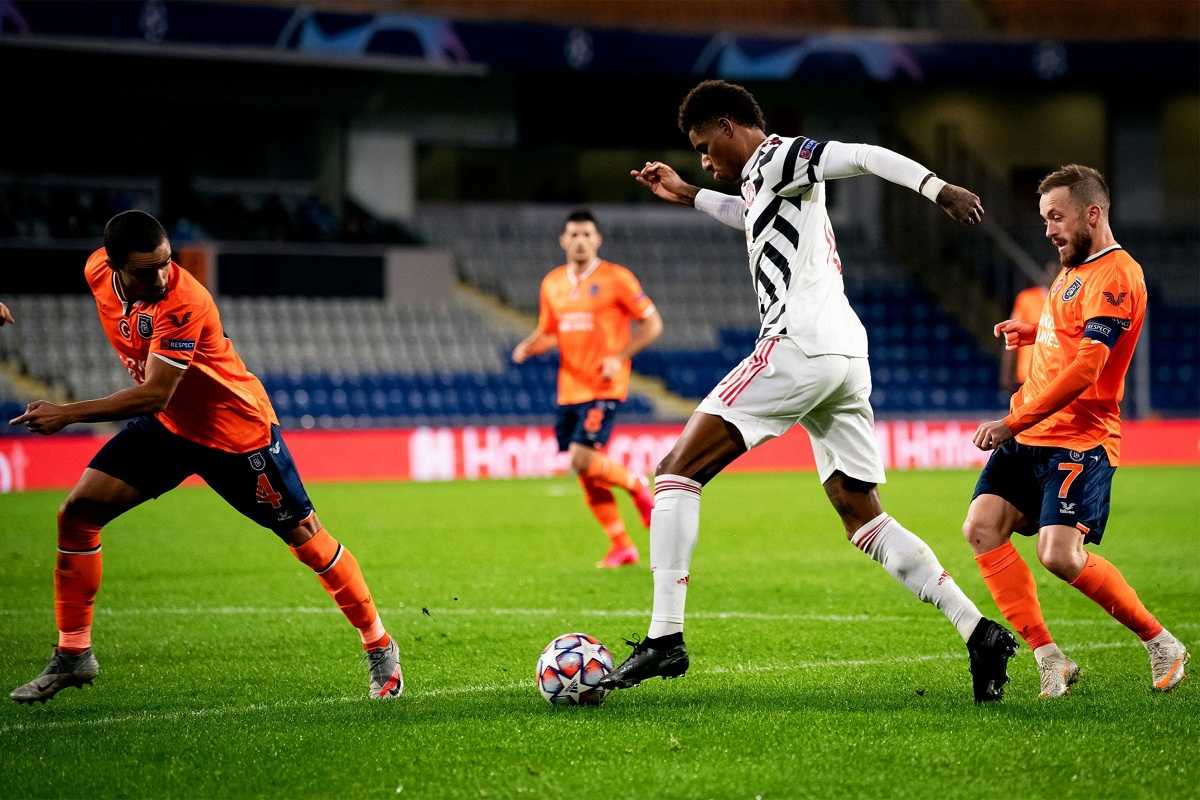 خلاصه بازی منچستریونایتد و استانبول باشاک شهیر دیشب چهارشنبه 14 آبان 99 + فیلم