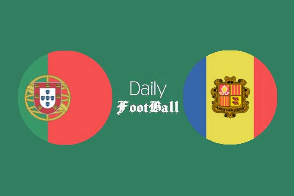 پخش زنده بازی پرتغال و آندورا امشب چهارشنبه 21 آبان 99