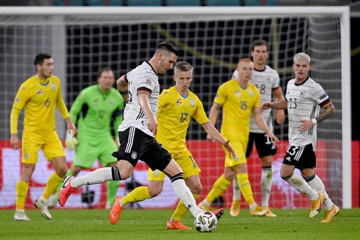 پخش زنده بازی آلمان و اوکراین امشب شنبه 24 آبان 99